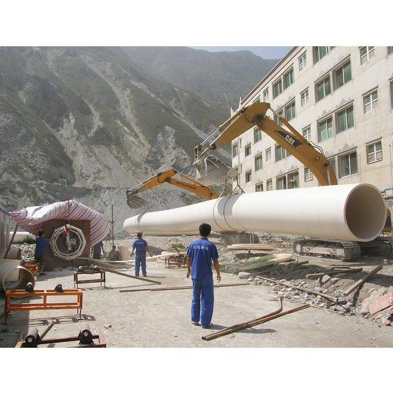PVC-U Large Diameter Spiral Wrapping Pipe
