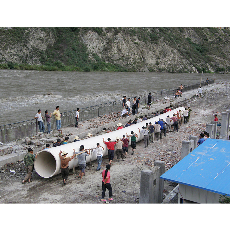PVC-U Large Diameter Spiral Wrapping Pipe